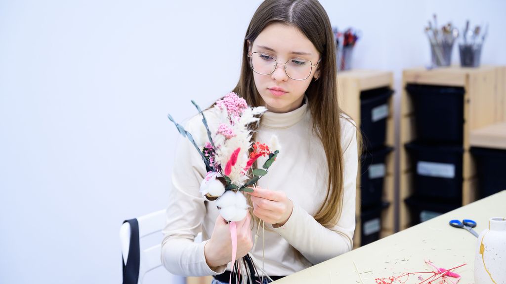 Сухоцветы в интерьере 12+