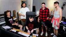 Сергей Горошко и группа Chili Cheese записали трек в студии Oktava Lab