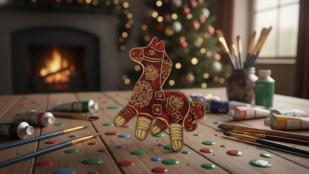 Мастер-класс «Роспись деревянных украшений для интерьера»