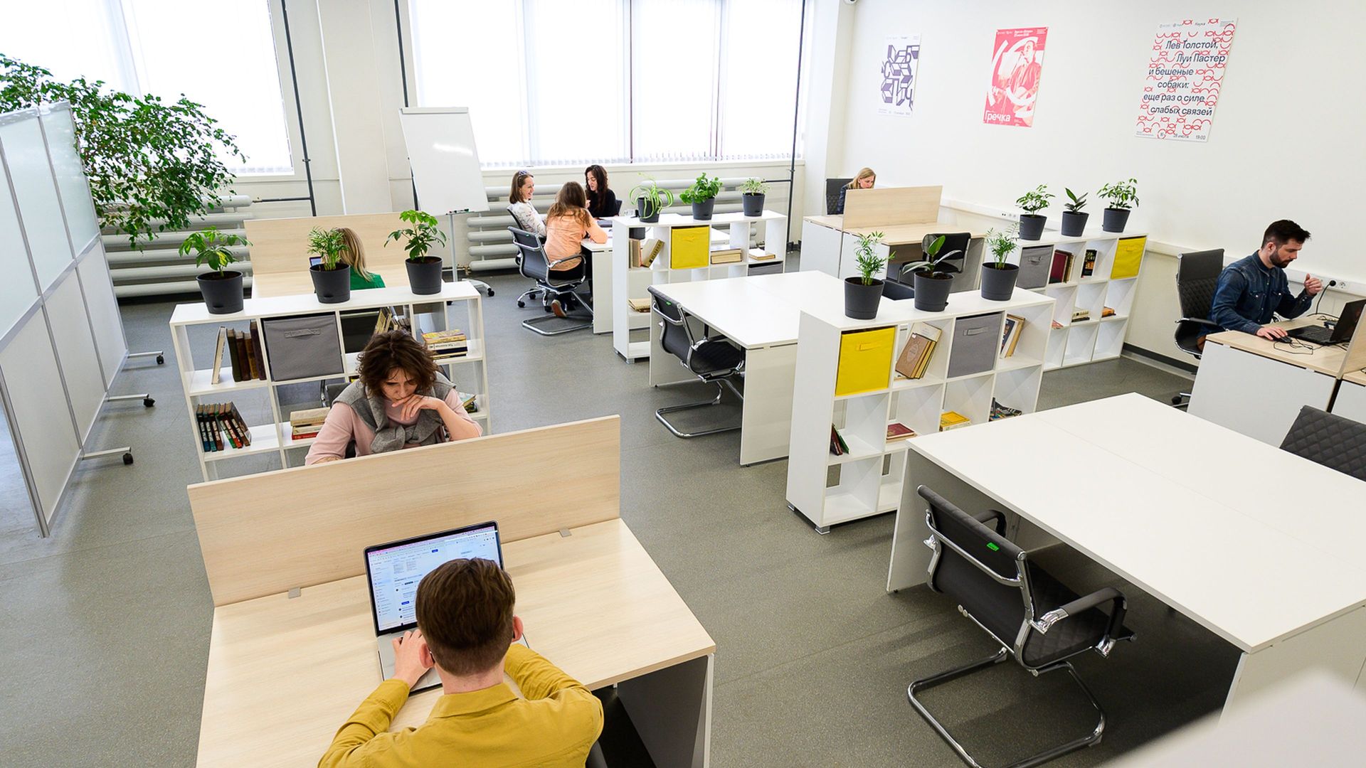Работай с комфортом в коворкинге Октавы