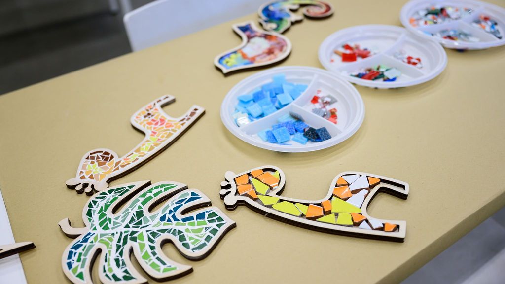 Мастер-класс «Картина из мозаики»