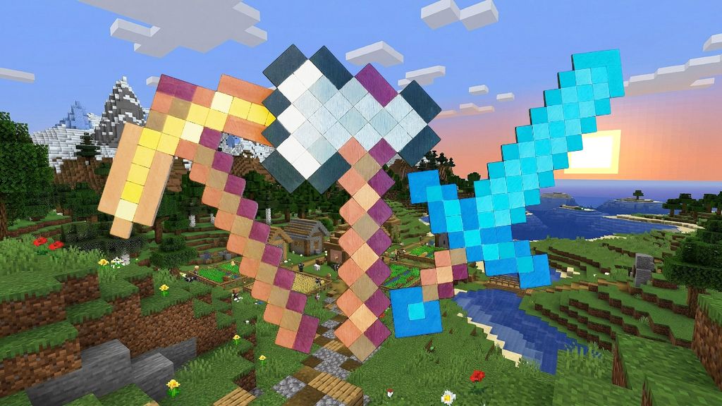 Мастер-класс «Раскраска мини-инструментов Майнкрафт»