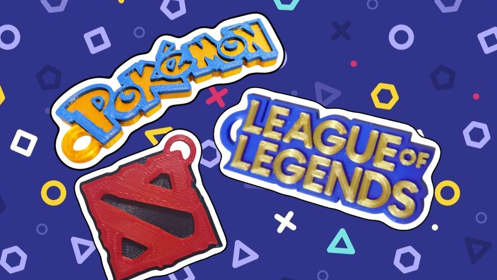 Мастер-класс по 3D-моделированию и печати «Брелок с логотипом игры»