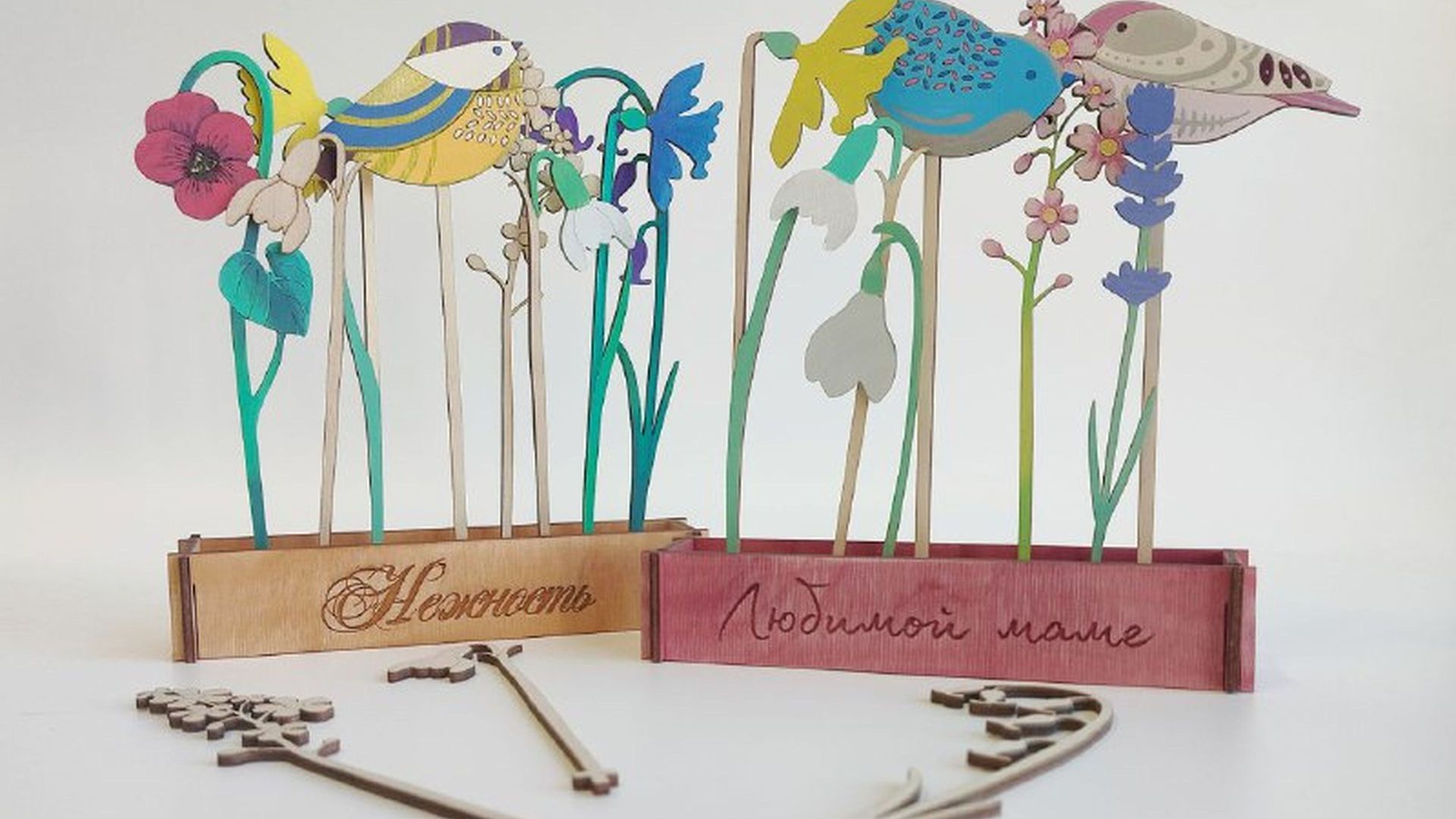 Мастер-класс «Букетик для мамы»